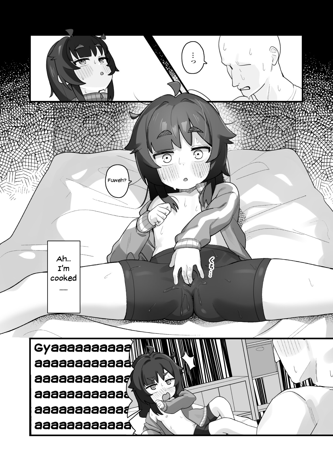 Hentai Manga Comic-The Story Of How I Peeked On A Cheeky Elementary Schooler Brat Masturbating And Ended Up Having Sweet Sex-Read-9